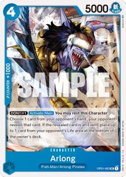 Arlong (OP01-063) - Romance Dawn (Uncommon) [OP01-063] - Cards Beyond