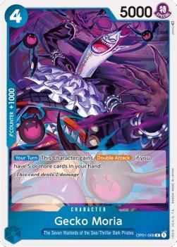 Gecko Moria (OP01-068) - Romance Dawn (Rare) [OP01-068] - Cards Beyond