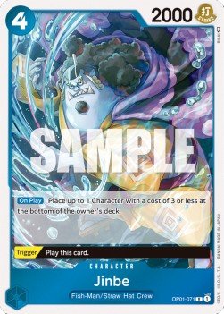 Jinbe (OP01-071) - Romance Dawn (Rare) [OP01-071] - Cards Beyond