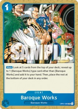 Baroque Works (OP01-090) - Romance Dawn (Uncommon) [OP01-090] - Cards Beyond