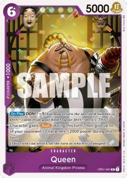 Queen (OP01-097) (V.1) - Romance Dawn (Rare) [OP01-097] - Cards Beyond