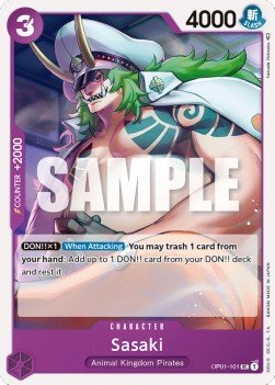 Sasaki (OP01-101) - Romance Dawn (Uncommon) [OP01-101] - Cards Beyond