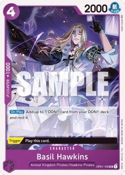 Basil Hawkins (OP01-106) - Romance Dawn (Uncommon) [OP01-106] - Cards Beyond