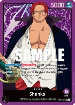 Shanks (ST05-001) - Starter Deck: ONE PIECE FILM edition (Leader) [ST-05-001] - Cards Beyond