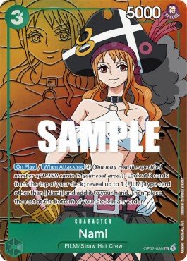 Nami (OP02-036) (V.2) - Paramount War (Alternate Art) [OP02-036] - Cards Beyond
