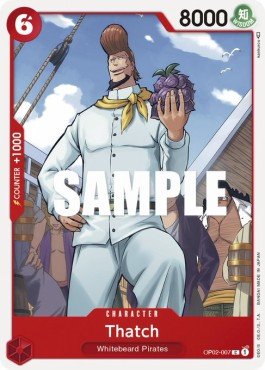 Thatch (OP02-007) - Paramount War (Common) [OP02-007] - Cards Beyond