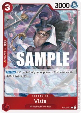 Vista (OP02-011) - Paramount War (Rare) [OP02-011] - Cards Beyond