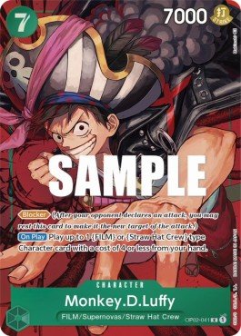 Monkey.D.Luffy (OP02-041) (V.2) - Paramount War (Alternate Art) [OP02-041] - Cards Beyond