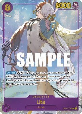 Uta (OP02-120) (V.2) - Paramount War (Alternate Art) [OP02-120] - Cards Beyond