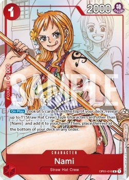 Nami (OP01-016) - Premium Bandai Products (Rare) [PB-XX-016] - Cards Beyond