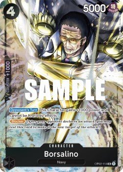 Borsalino (OP02-114) (V.2) - Paramount War (Alternate Art) [OP02-114] - Cards Beyond