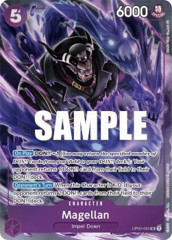 Magellan (OP02-085) (V.2) - Paramount War (Alternate Art) [OP02-085] - Cards Beyond