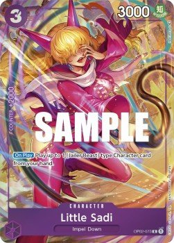 Little Sadi (OP02-073) (V.2) - Paramount War (Alternate Art) [OP02-073] - Cards Beyond