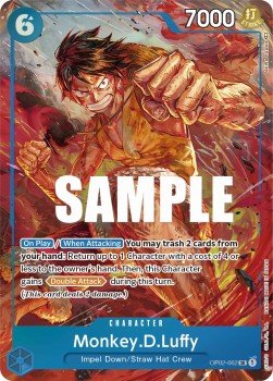 Monkey.D.Luffy (OP02-062) (V.2) - Paramount War (Alternate Art) [OP02-062] - Cards Beyond