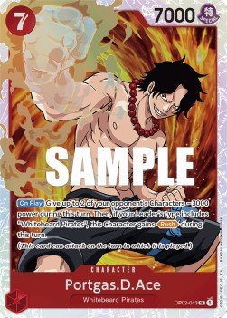 Portgas.D.Ace (OP02-013) (V.1) - Paramount War (Super Rare) [OP02-013] - Cards Beyond