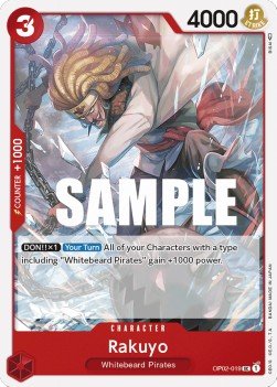 Rakuyo (OP02-019) - Paramount War (Uncommon) [OP02-019] - Cards Beyond