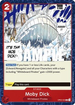 Moby Dick (OP02-024) - Paramount War (Common) [OP02-024] - Cards Beyond