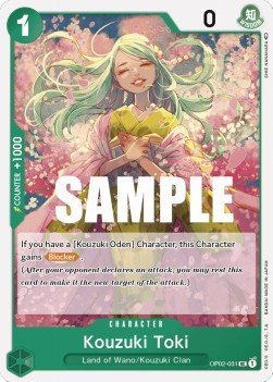 Kouzuki Toki (OP02-031) (V.1) - Paramount War (Uncommon) [OP02-031] - Cards Beyond