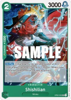 Shishilian (OP02-032) - Paramount War (Uncommon) [OP02-032] - Cards Beyond