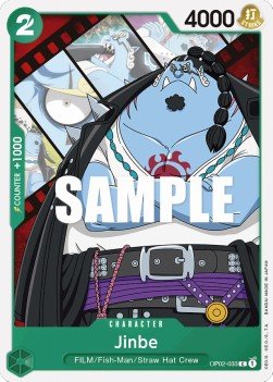 Jinbe (OP02-033) - Paramount War (Common) [OP02-033] - Cards Beyond