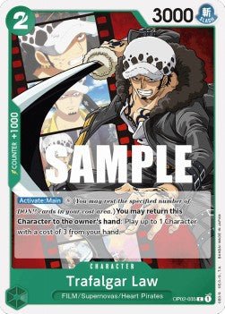 Trafalgar Law (OP02-035) - Paramount War (Common) [OP02-035] - Cards Beyond
