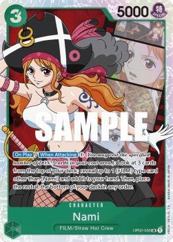 Nami (OP02-036) (V.1) - Paramount War (Super Rare) [OP02-036] - Cards Beyond