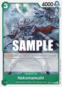Nekomamushi (OP02-038) - Paramount War (Common) [OP02-038] - Cards Beyond