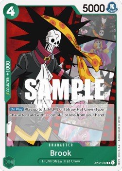 Brook (OP02-040) - Paramount War (Rare) [OP02-040] - Cards Beyond