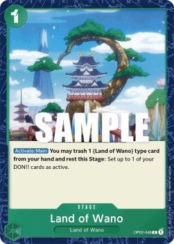 Land of Wano (OP02-048) - Paramount War (Common) [OP02-048] - Cards Beyond