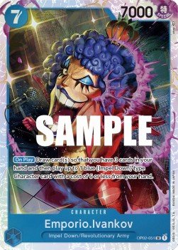 Emporio.Ivankov (OP02-051) (V.1) - Paramount War (Super Rare) [OP02-051] - Cards Beyond