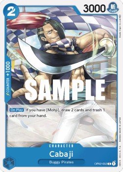 Cabaji (OP02-052) - Paramount War (Common) [OP02-052] - Cards Beyond