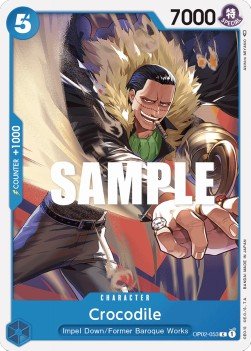 Crocodile (OP02-053) - Paramount War (Common) [OP02-053] - Cards Beyond