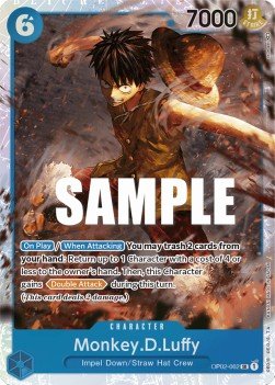 Monkey.D.Luffy (OP02-062) (V.1) - Paramount War (Super Rare) [OP02-062] - Cards Beyond