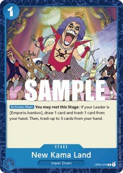 New Kama Land (OP02-070) - Paramount War (Common) [OP02-070] - Cards Beyond