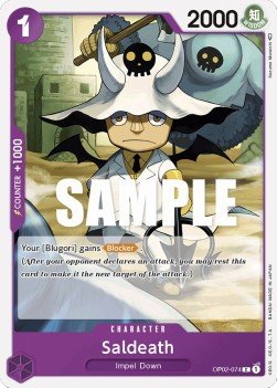 Saldeath (OP02-074) - Paramount War (Common) [OP02-074] - Cards Beyond