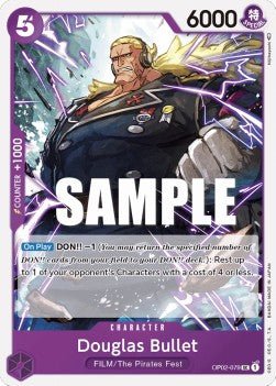 Douglas Bullet (OP02-079) - Paramount War (Uncommon) [OP02-079] - Cards Beyond