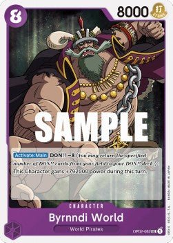 Byrnndi World (OP02-082) - Paramount War (Uncommon) [OP02-082] - Cards Beyond