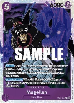 Magellan (OP02-085) (V.1) - Paramount War (Super Rare) [OP02-085] - Cards Beyond