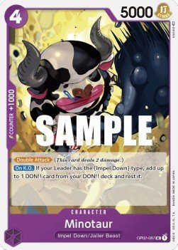 Minotaur (OP02-087) - Paramount War (Uncommon) [OP02-087] - Cards Beyond