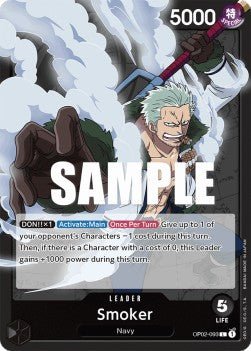 Smoker (OP02-093) (V.1) - Paramount War (Leader) [OP02-093] - Cards Beyond