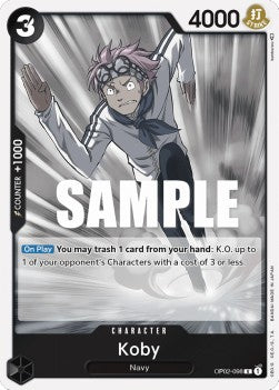Koby (OP02-098) - Paramount War (Rare) [OP02-098] - Cards Beyond