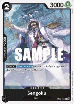 Sengoku (OP02-103) - Paramount War (Rare) [OP02-103] - Cards Beyond