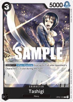 Tashigi (OP02-105) (V.1) - Paramount War (Common) [OP02-105] - Cards Beyond