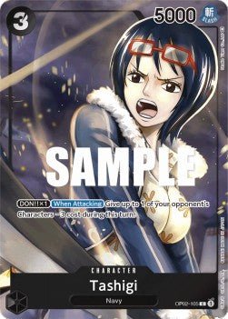 Tashigi (OP02-105) (V.2) - Paramount War (Alternate Art) [OP02-105] - Cards Beyond