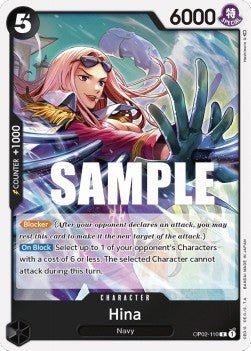 Hina (OP02-110) - Paramount War (Rare) [OP02-110] - Cards Beyond