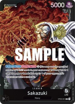 Sakazuki (ST06-001) - Starter Deck: Absolute Justice (Leader) [ST-06-001] - Cards Beyond