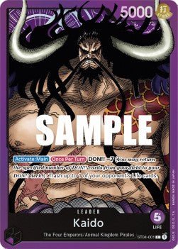 Kaido (ST04-001) - Reprints (Leader) [R-ST04-001] - Cards Beyond