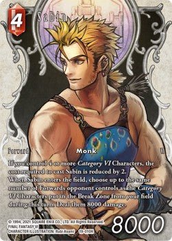 Sabin (19-010) (V.2) - From Nightmares (Hero) [OP19-010] - Cards Beyond
