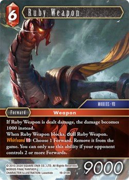 Ruby Weapon (19-015) - From Nightmares (Rare) [OP19-015] - Cards Beyond