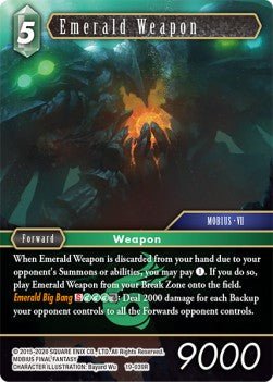 Emerald Weapon (19-039) - From Nightmares (Rare) [OP19-039] - Cards Beyond